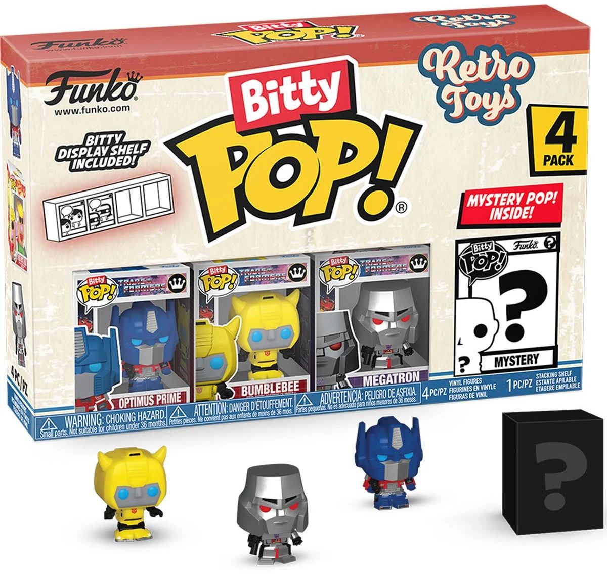 レアFUNKO POP! トランスフォーマー　オプティマスプライム　bitty レアFUNKO POP! トランスフォーマー オプティマスプライム bitty